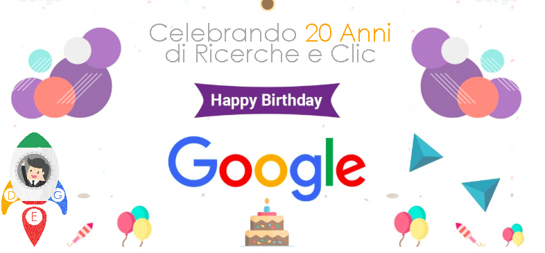 Ventesimo anniversario di Google