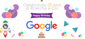 Ventesimo anniversario di Google