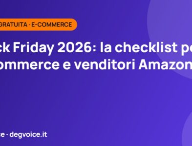 Black Friday 2026: la checklist per e-commerce e venditori Amazon