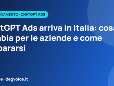 ChatGPT Ads arriva in Italia: cosa cambia per le aziende e come prepararsi