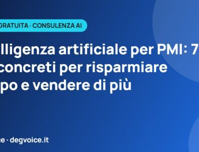 Intelligenza artificiale per PMI: 7 usi concreti per risparmiare tempo e vendere di più